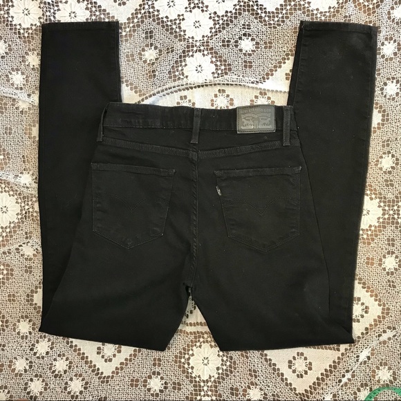 Levi’s 721 high rise skinny jeans black 27 - Picture 4 of 10